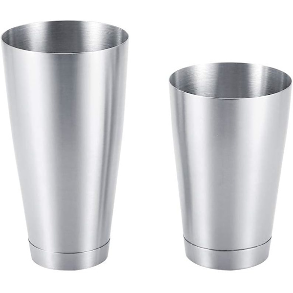 Robust Cocktail Shaker i Rustfrit Stål til Bar og Hjem