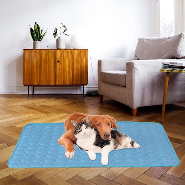 PET Sommer Is Silke pude Hund Groove fugtsikker pude til hunde
