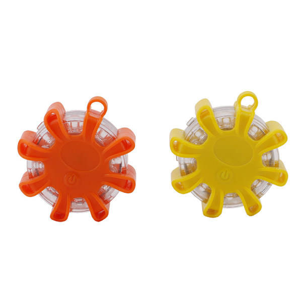 2 stk mini LED arbeidslys advarselslys med