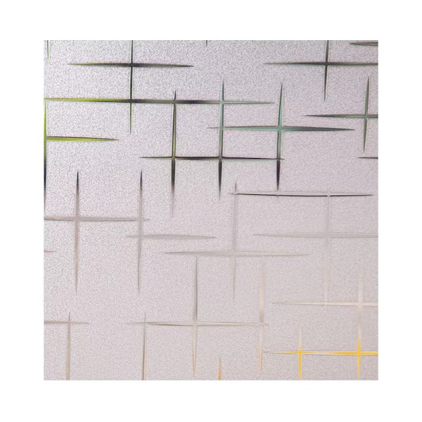 Tähti-staattinen lasitarra, 30x100cm Mattalasi-ikkunafilm