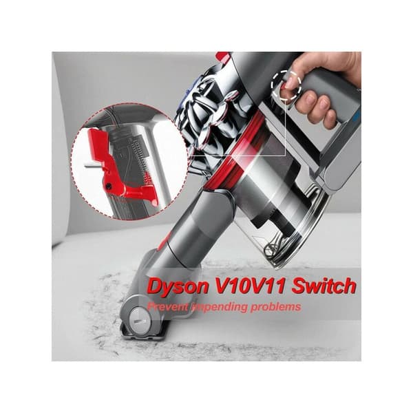 2 stk. strømbryter for Dyson V10 V11 kraftig avtrekkerknapp