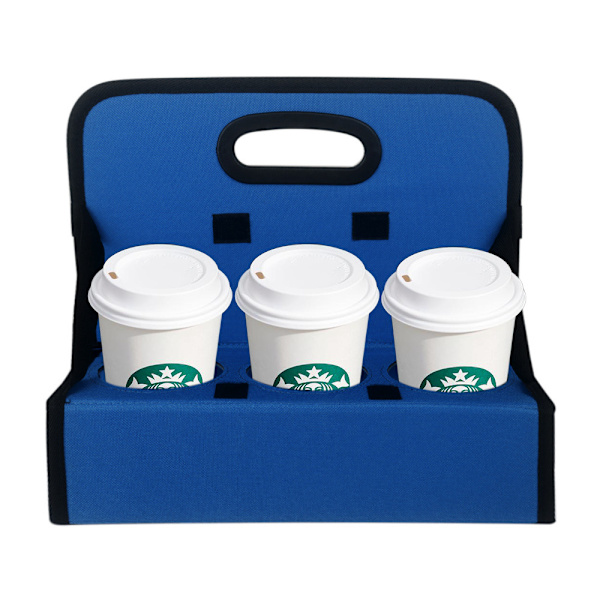 1 stk Matboks Organiserbar Bærbar Kaffebeger Takeaway Bag