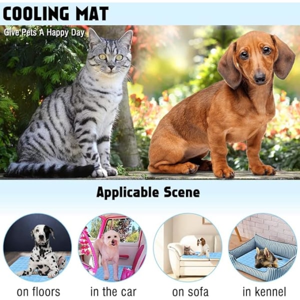 Sommer Kølemadras til Hunde, Katte, Selvhunde, Åndbar Kæledyrsmadras
