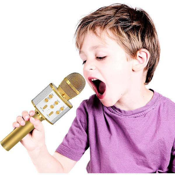 2 stk. Karaoke-mikrofon til børn, trådløs Bluetooth Karaoke Mi