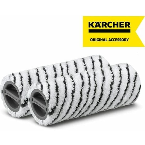 Kärcher Stone Roller Set til alle Kärcher FC og EWM 2 (vaskbar, fnugfri, maskinvaskbar ved 60°C, til holdbare hårde gulve, sten, keramik)