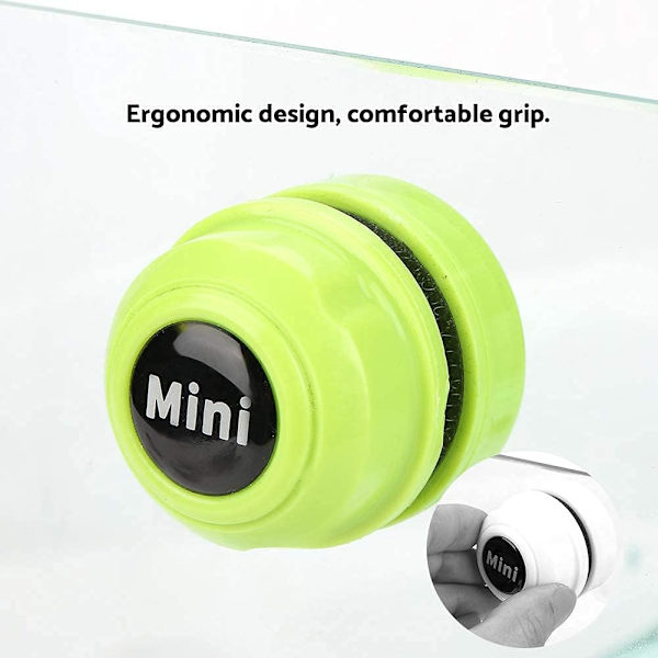 1 akvaariopuhdistin mini magneettinen akvaariopuhdistusharja,