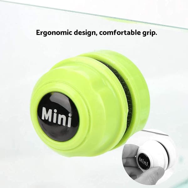 1 mini magnetisk akvarierengöringsborste