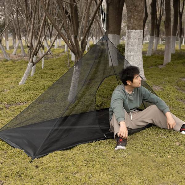 Camping Myggnät Tält med Bärväska, Bug Net för Camping Säng,