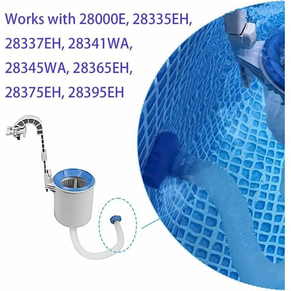 Puhdistussarjan sovitin，Intex 25016 Skimmer-letku sovittimella，11238