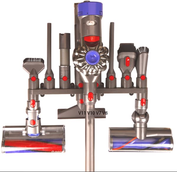 Tilbehørsstøtte til Dyson Docking Station V7 V8 V10 V11 V12