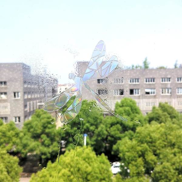 Dragonfly Anti-Kollisjon Vindu Dekaler - Glass Alert Prisma