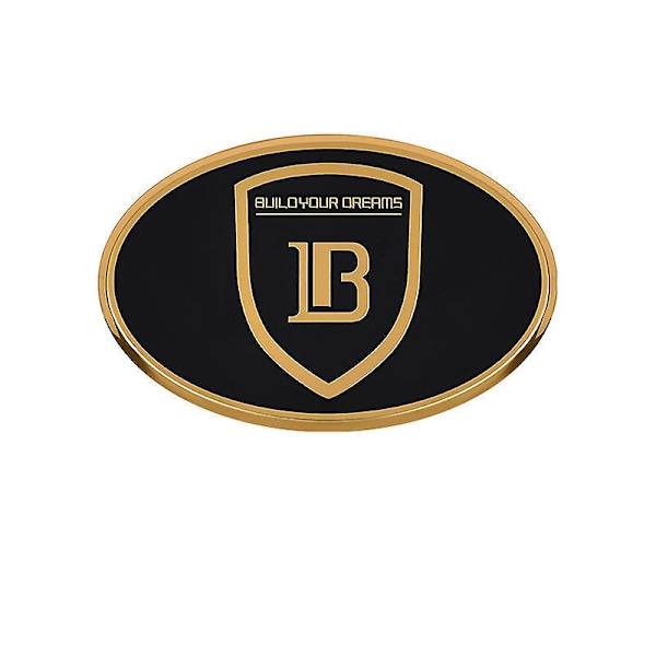 Högkvalitativ hybridbilslogotyp, hög kvalitet, logotypmodifiering, för Byd S7 S6 F3 E2 F6 G5 Song L3 Tang F0 G3 G6 Guld bakre etikett
