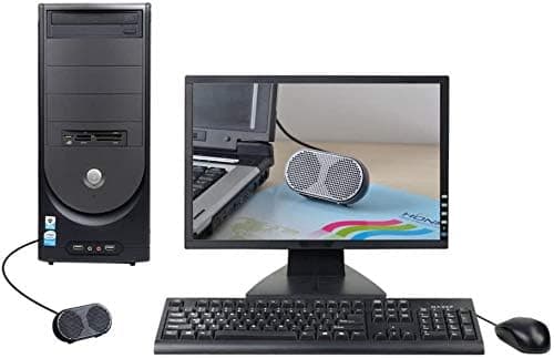PC-høyttaler, Mini Bærbar Lydplanke, Datamaskin Høyttaler, USB-drevet
