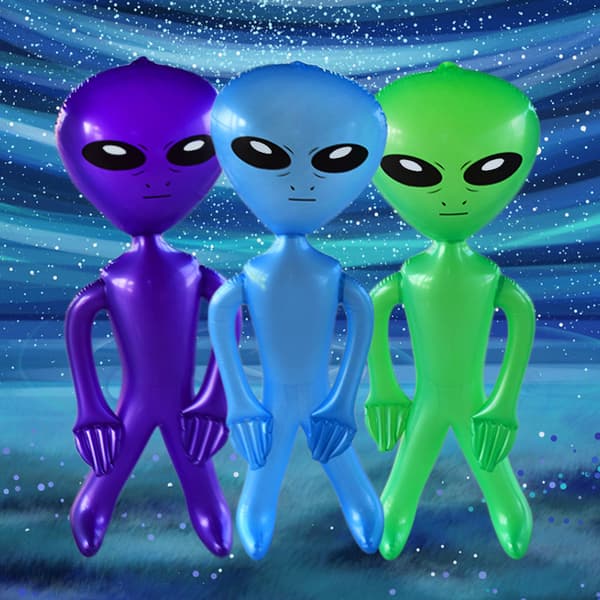 Jättimäiset Ilmapalloalienit 3 Pakkausta - Alien Ilmapallolelu Lapsille -