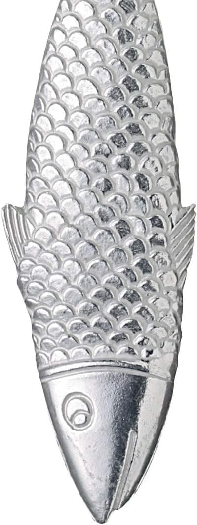 Kitchen Craft - Aluminiumsfisk-skalerer, 22 cm x 3,5 cm - Sølv