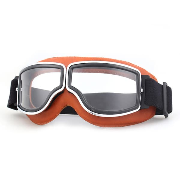 Stel Sort + Brun Læder Cykel Ski Cruiser Aviator Cruiser jet