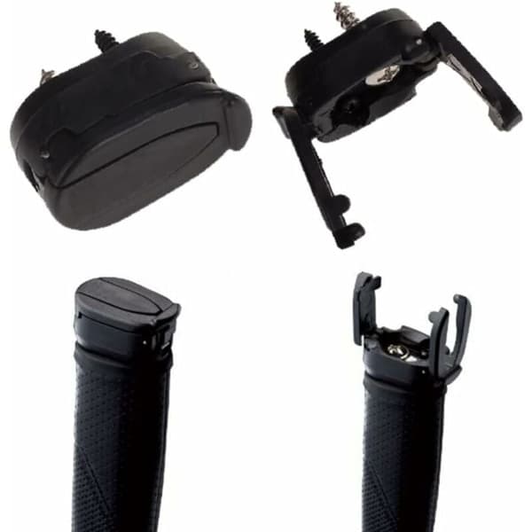 Sort-2 stk./pose Mini Golfboldopsamler til åben putter og boldopsamlingsværktøj Golftilbehør Golfboldopsamler,...