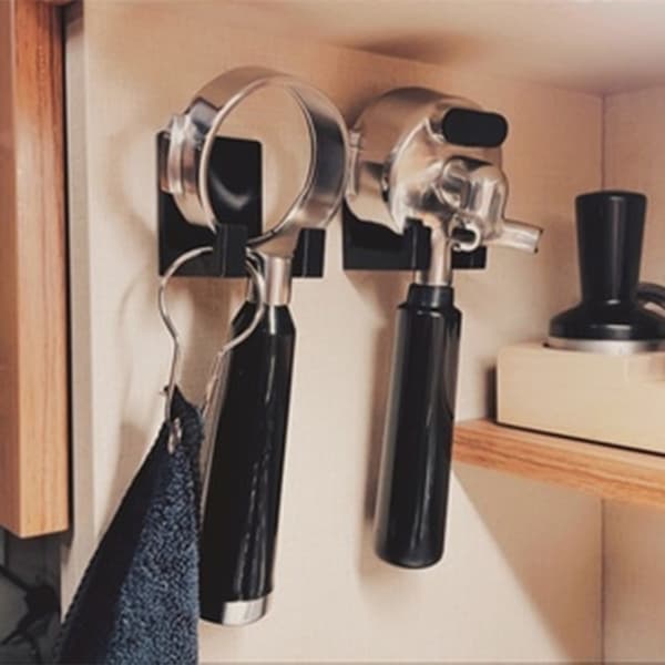 Bottomless Aluminiumlegerings Kaffemaskinfilter Veggmontert