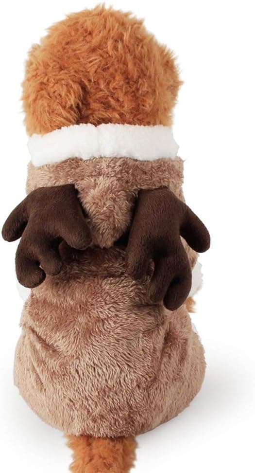 Söta Julkläder för Hundar Varma för Vinter Mönster: Älg För
