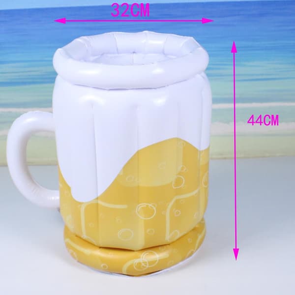 Oppustelig Ispose Øl Glas Oppustelig Isbar Vand Drik