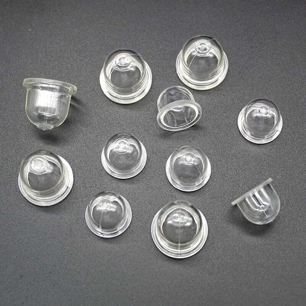12 kappaletta kaasuttimen pohjustuspolttimoa 19 mm ja 22 mm polttimo pumppu pohjustin kaasutin lisävarusteet pensasleikkuriin moottorisahaan puhaltimeen trimmeriin