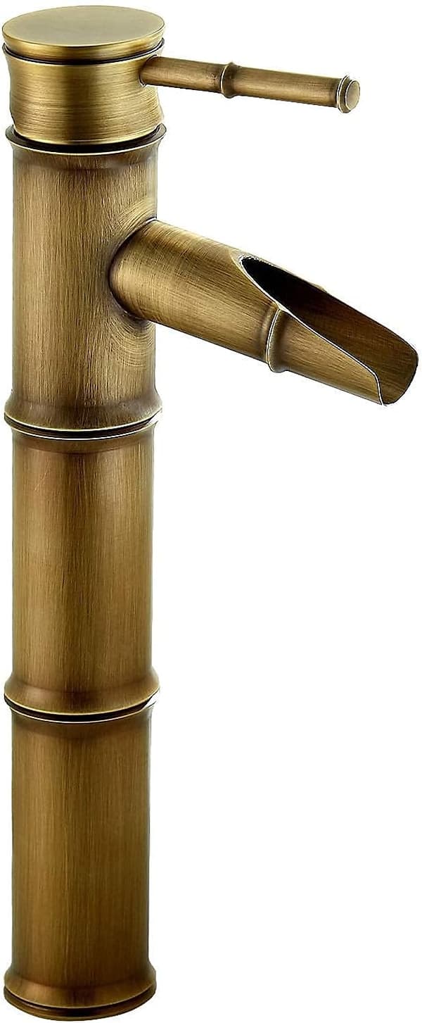Badekarbatteri - Vannfallsmiksertapp, Messing Vannfallsbad