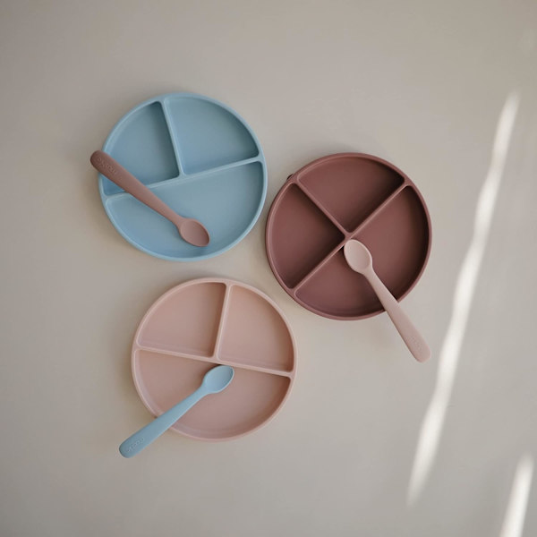 Silikon Sugerkopptallerken - BPA-fri - Tilbehør for baby
