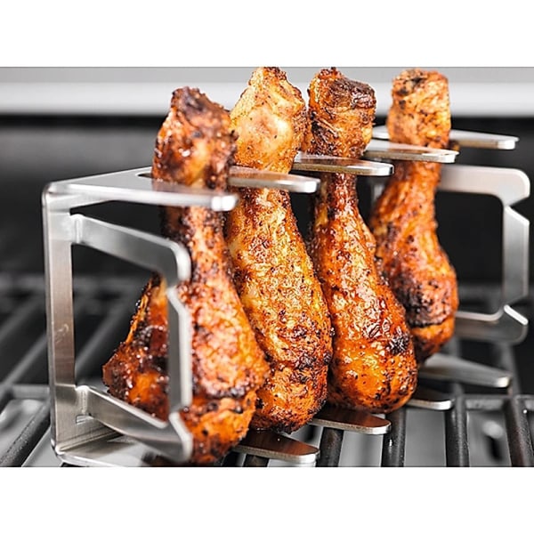 Multi-functional stainless steel barbecue rack, household