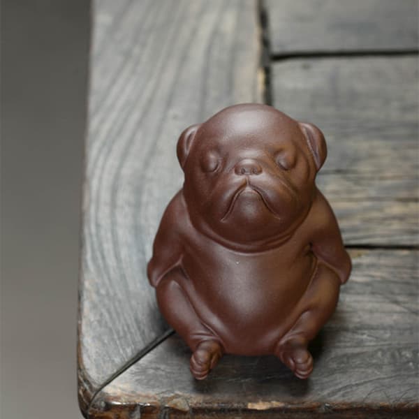 1 stk. Hundestatuer Lilla Sands Te-dyr Søde Dyrefigurer