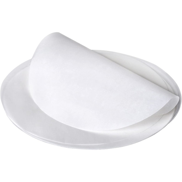 500 Ark Bakplåtspapper, Icke-Klibbigt, Diameter 15 cm (6 tum), Runda