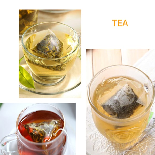 5,5 * 7 cm tråddragande tepåse, bryggtepåse, tomt te