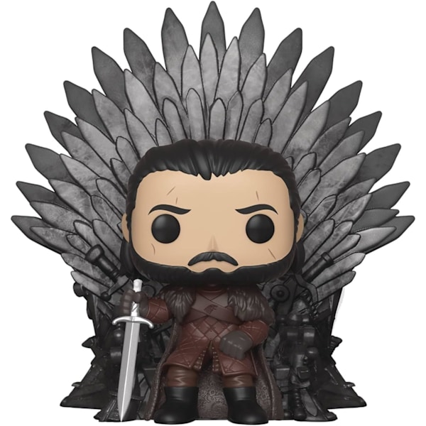 Deluxe: Game of Thrones - Jon Snow Sittende på Jerntronen