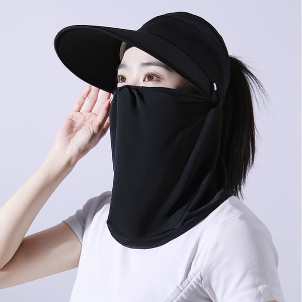 Sort Sommerhat til Kvinder Bredbremmet Hat Solbeskyttelseshat