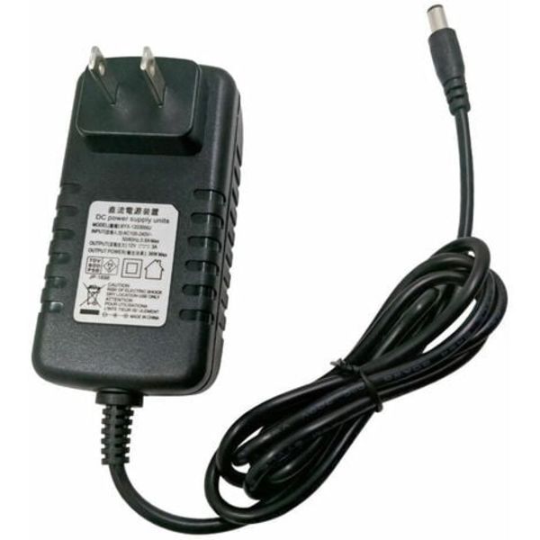 Universe strømforsyning, 12V/2A laderadapter litiumbatteri cha