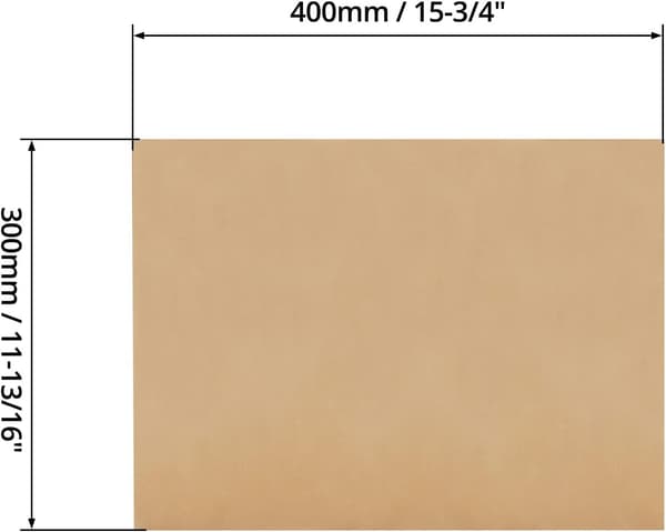 6 stykker 30*40cm Høytemperatur Teflon bakepapir Høy