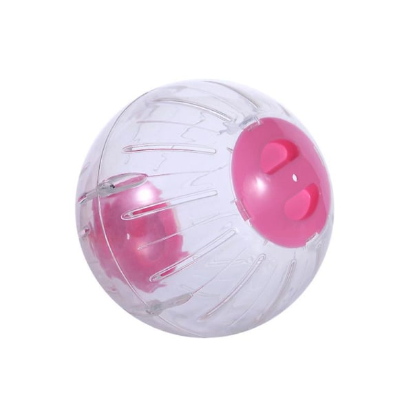 2 stk. Rosa Hamster Treningsball, Diameter 12cm Plast Trening Smådyr Tilbehør Løpeball Leker Liten Hamster Ball Sportsutstyr