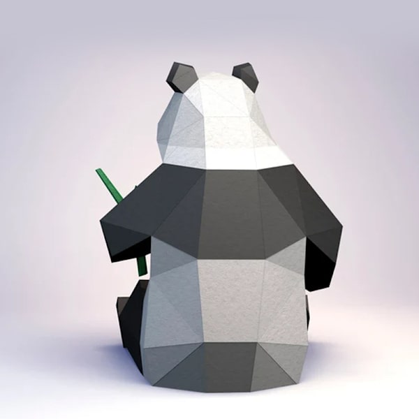 1 stk. 3 stk. 3D Origami Håndlavet Papirdyr Origami til Børn