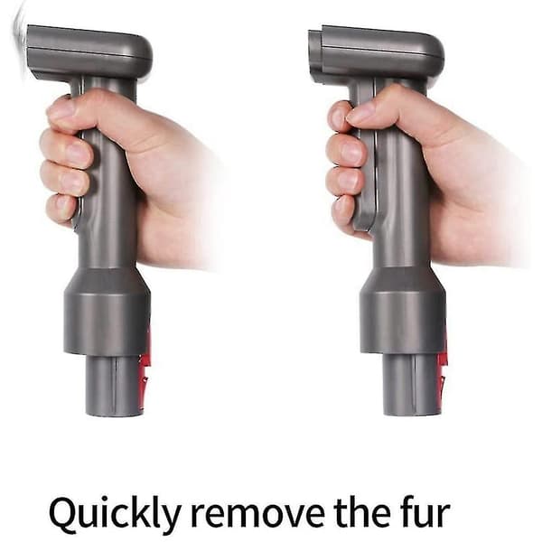 Hunde Grooming Tool Til Dyson V15 V11 V10 V8 V7 Slange + Trigger Lock