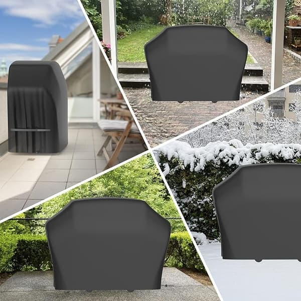 Grillauspeite (musta, 145 x 61 x 117 cm), suuri grillauspeite
