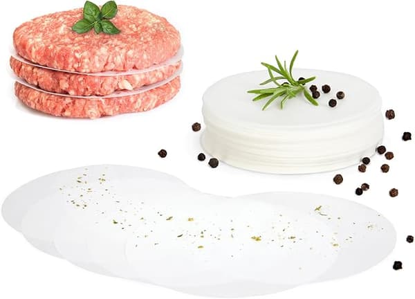 Set med 500 ark bakplåtspapper för press - biff -