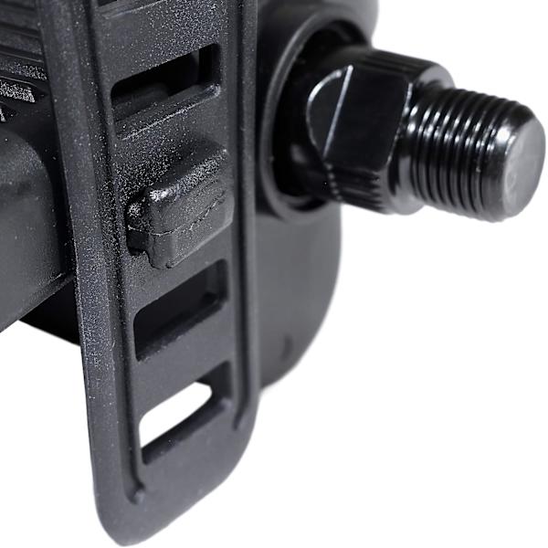 1 Par Udskiftningstræningscykelpedaler med Holdbare PVC-Remme -