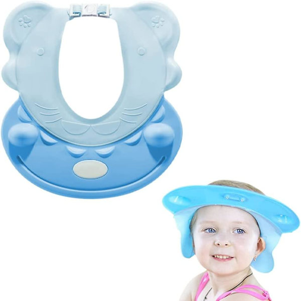 Barnbad Visir, Justerbar Barn Duschmössa, Visir Badmössor, Baby Bad Visir för Barn Skydda Barns Ögon och Öron, för Chi
