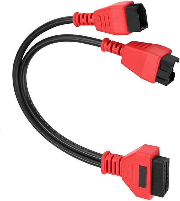 Kompatibel Adapterkabel til Chrysler 12+8 Connector Kabel Programmering Kompatibel med DS808 MS905 MS906 MS906BT MS9