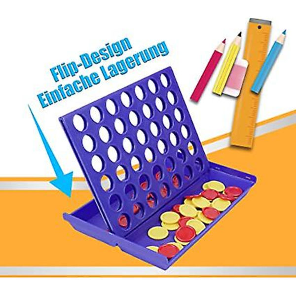 Lautapeli Child-Power 4-Educational Toy - Kannettava matkapeli - Sopii lahjaksi lapsille (Medium)