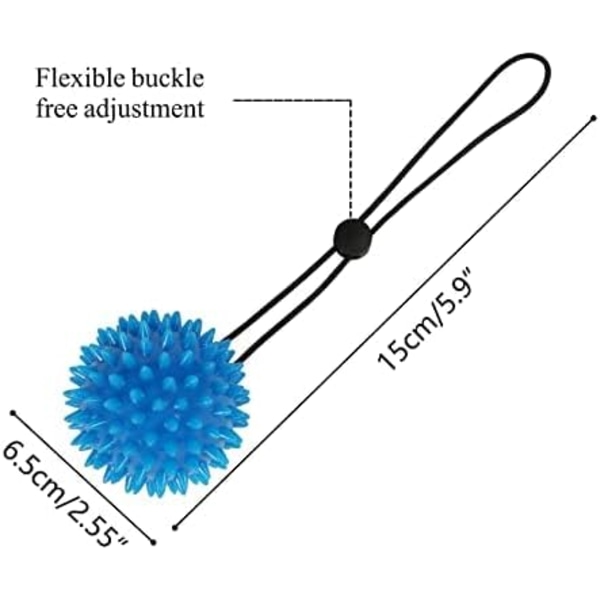 2-delad Handträningboll för Handrörelser, Anti-Stressboll
