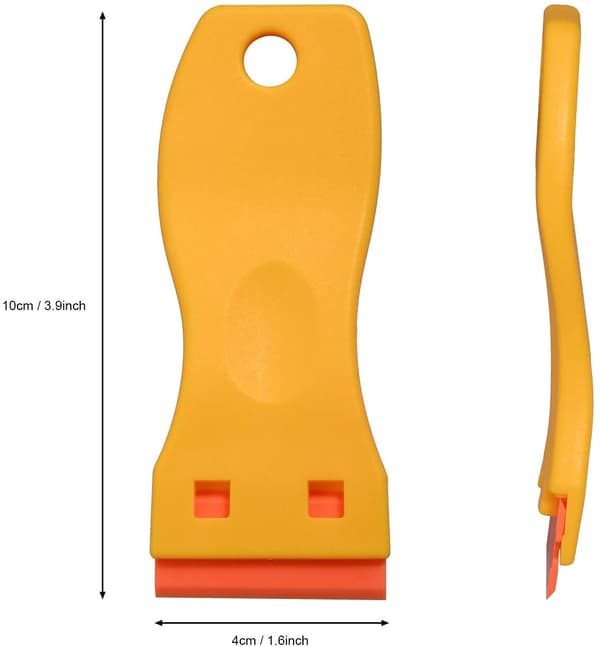 2 Plastskraper med barberblad 1,5\" Plastskraperverktøy med 20