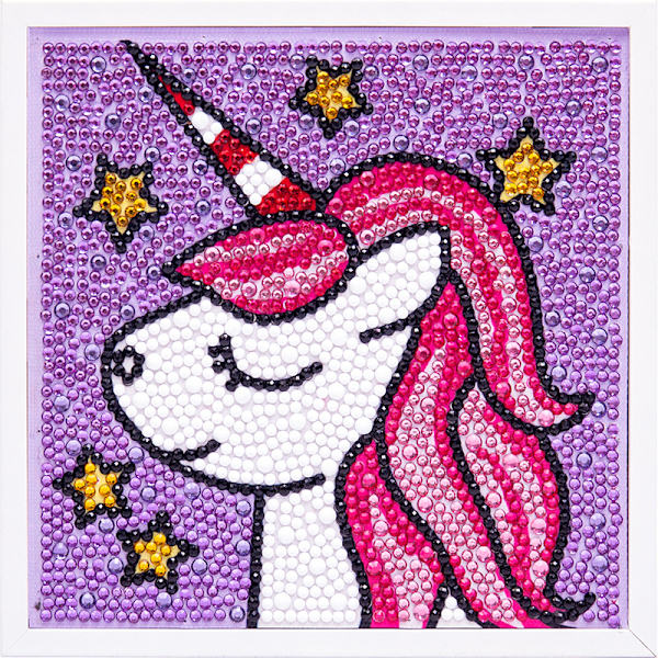 One Piece Unicorn Täysi Timanttimaalaussetti, 5D DIY Pyöreä