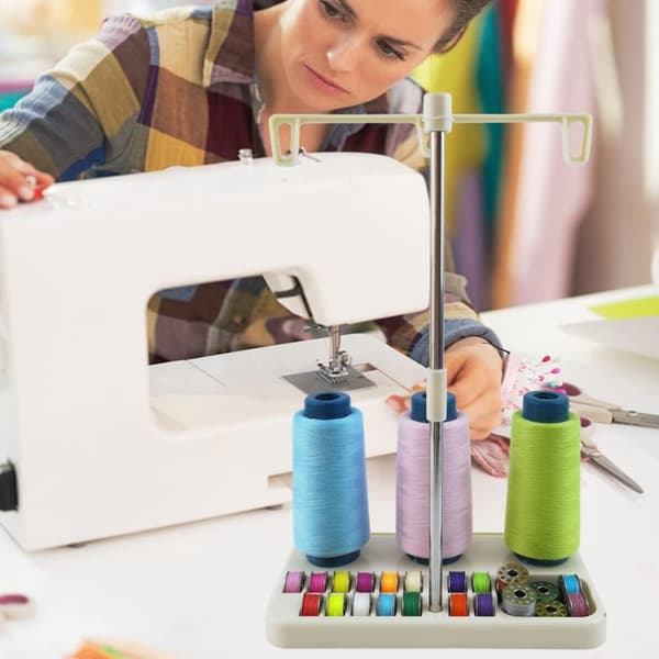 1 Sett Trådholder, Plast Sytrådholder
