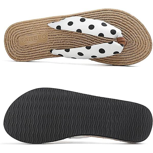 Sommerflipflopper for kvinner Flip Flops Sandaler