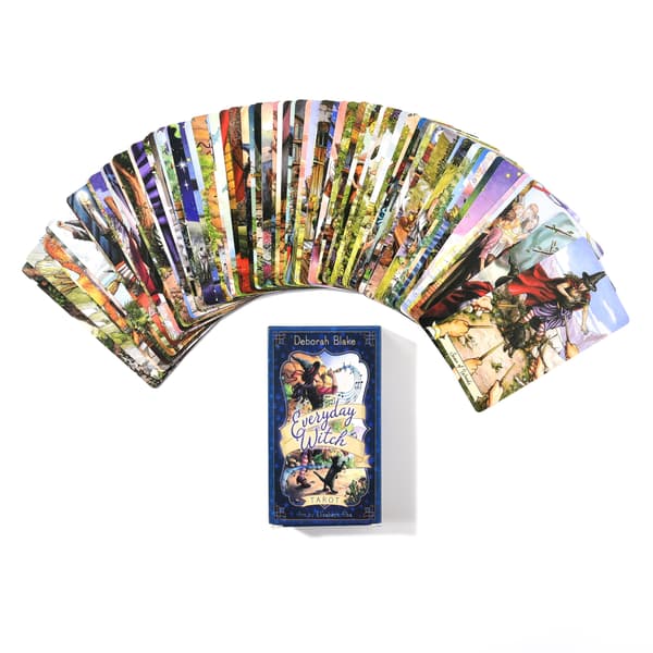 78PCS Everyday Witch Tarot Cards Deck Fate Divination Table Games